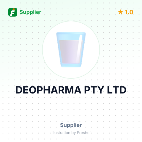 DEOPHARMA PTY LTD – summary card, no photo uploaded yet