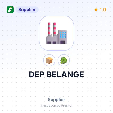 DEP BELANGE – summary card, no photo uploaded yet
