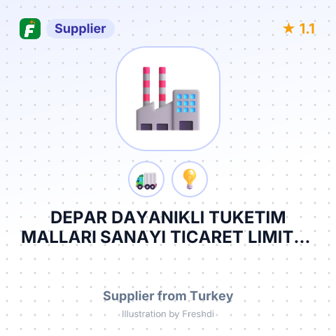 DEPAR DAYANIKLI TUKETIM MALLARI SANAYI TICARET LIMITED SIRKETI – summary card, no photo uploaded yet