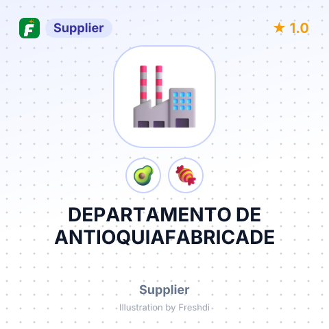 DEPARTAMENTO DE ANTIOQUIAFABRICADE – summary card, no photo uploaded yet