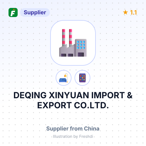 DEQING XINYUAN IMPORT & EXPORT CO.LTD. – summary card, no photo uploaded yet