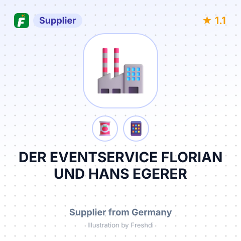 DER EVENTSERVICE FLORIAN UND HANS EGERER – summary card, no photo uploaded yet
