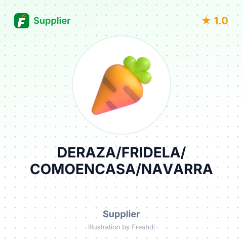 DERAZA/FRIDELA/COMOENCASA/NAVARRA – summary card, no photo uploaded yet