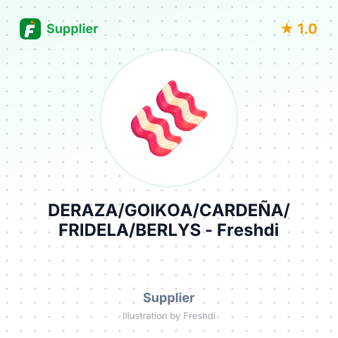 DERAZA/GOIKOA/CARDEÑA/FRIDELA/BERLYS – summary card, no photo uploaded yet