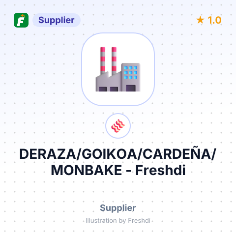 DERAZA/GOIKOA/CARDEÑA/MONBAKE – summary card, no photo uploaded yet