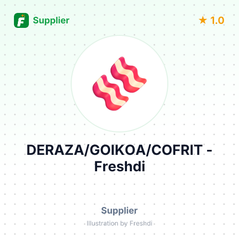 DERAZA/GOIKOA/COFRIT – summary card, no photo uploaded yet