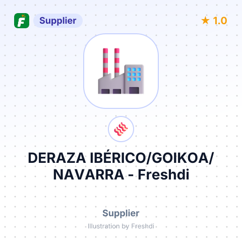 DERAZA IBÉRICO/GOIKOA/NAVARRA – summary card, no photo uploaded yet