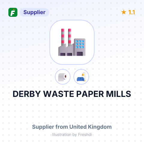 DERBY WASTE PAPER MILLS – summary card, no photo uploaded yet
