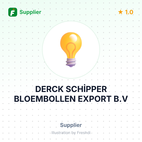 DERCK SCHİPPER BLOEMBOLLEN EXPORT B.V – summary card, no photo uploaded yet