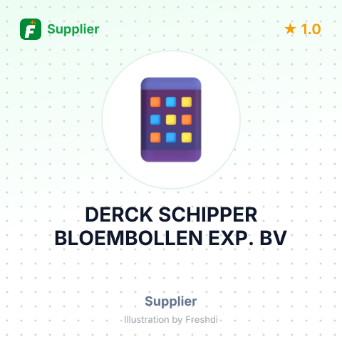 DERCK SCHIPPER BLOEMBOLLEN EXP. BV – summary card, no photo uploaded yet