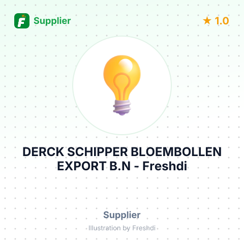 DERCK SCHIPPER BLOEMBOLLEN EXPORT B.N – summary card, no photo uploaded yet