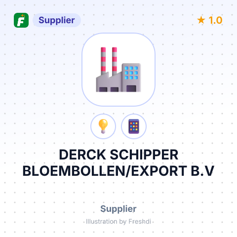 DERCK SCHIPPER BLOEMBOLLEN/EXPORT B.V – summary card, no photo uploaded yet
