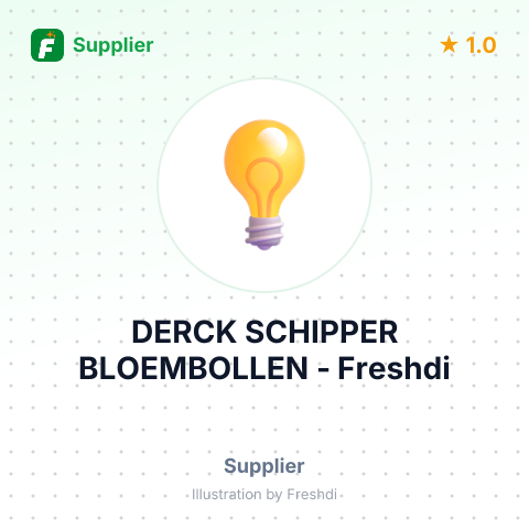DERCK SCHIPPER BLOEMBOLLEN – summary card, no photo uploaded yet