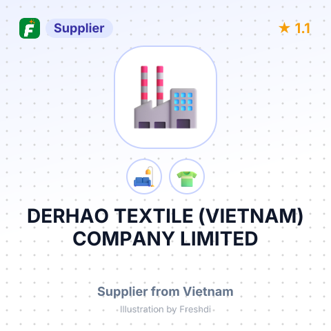 DERHAO TEXTILE (VIETNAM) COMPANY LIMITED – summary card, no photo uploaded yet