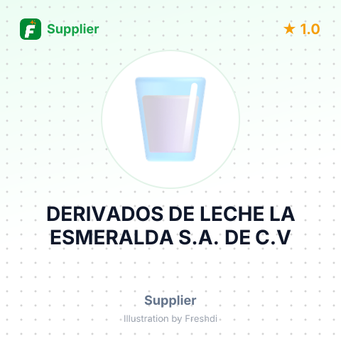 DERIVADOS DE LECHE LA ESMERALDA S.A. DE C.V – summary card, no photo uploaded yet