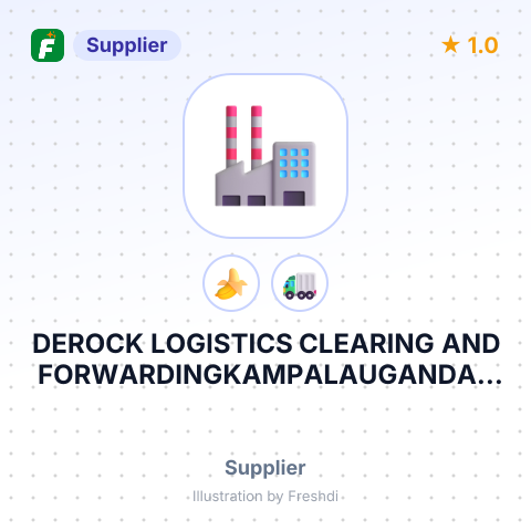 DEROCK LOGISTICS CLEARING AND FORWARDINGKAMPALAUGANDA – summary card, no photo uploaded yet