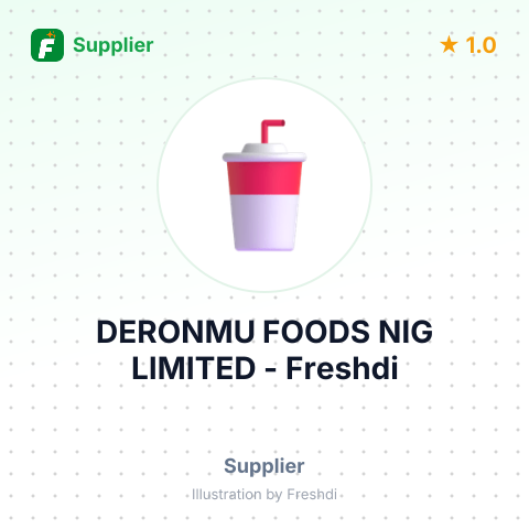 DERONMU FOODS NIG LIMITED – summary card, no photo uploaded yet