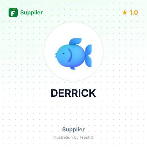 DERRICK – summary card, no photo uploaded yet
