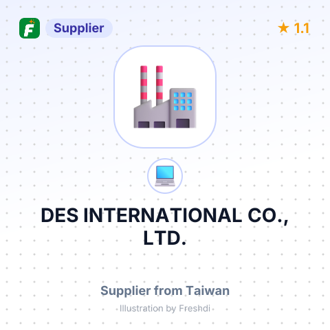 DES INTERNATIONAL CO., LTD. – summary card, no photo uploaded yet