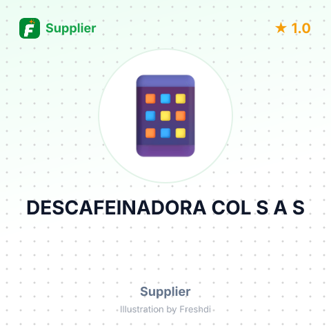 DESCAFEINADORA COL S A S – summary card, no photo uploaded yet