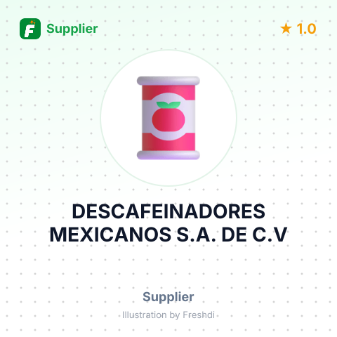 DESCAFEINADORES MEXICANOS S.A. DE C.V – summary card, no photo uploaded yet