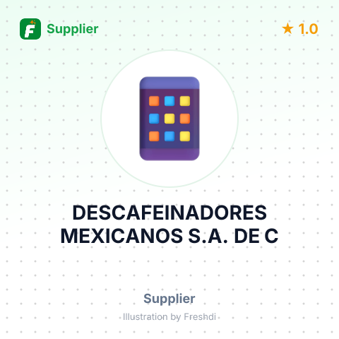 DESCAFEINADORES MEXICANOS S.A. DE C – summary card, no photo uploaded yet