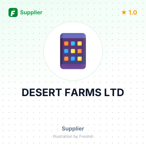 DESERT FARMS LTD – summary card, no photo uploaded yet