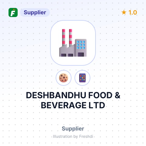 DESHBANDHU FOOD & BEVERAGE LTD – summary card, no photo uploaded yet