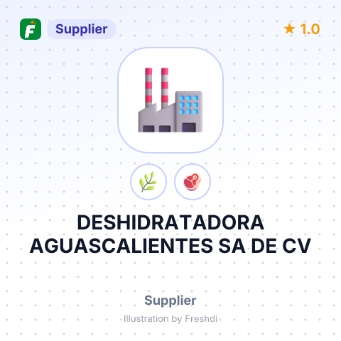 DESHIDRATADORA AGUASCALIENTES SA DE CV – summary card, no photo uploaded yet