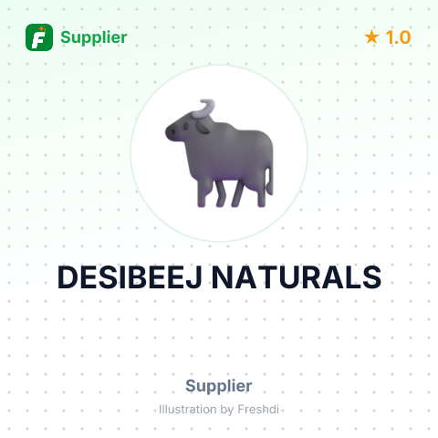 DESIBEEJ NATURALS – summary card, no photo uploaded yet