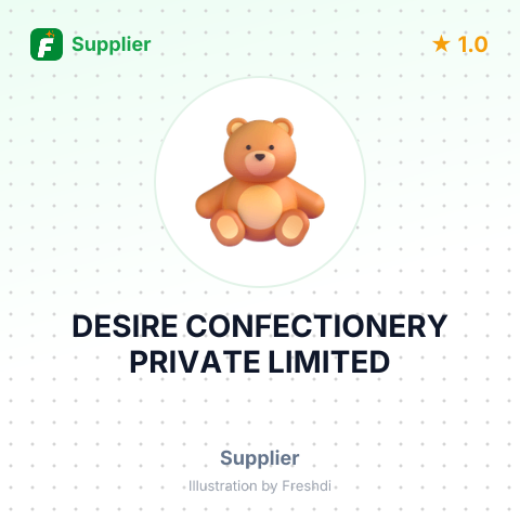 DESIRE CONFECTIONERY PRIVATE LIMITED – summary card, no photo uploaded yet