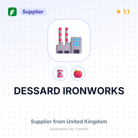 DESSARD IRONWORKS – summary card, no photo uploaded yet