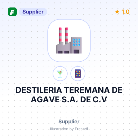 DESTILERIA TEREMANA DE AGAVE S.A. DE C.V – summary card, no photo uploaded yet