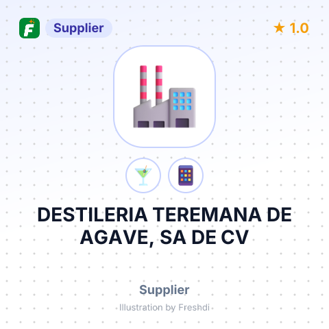 DESTILERIA TEREMANA DE AGAVE, SA DE CV – summary card, no photo uploaded yet