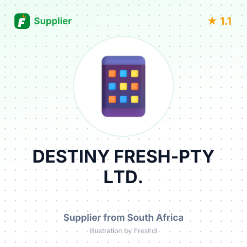 DESTINY FRESH-PTY LTD. – summary card, no photo uploaded yet