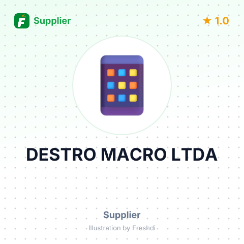 DESTRO MACRO LTDA – summary card, no photo uploaded yet