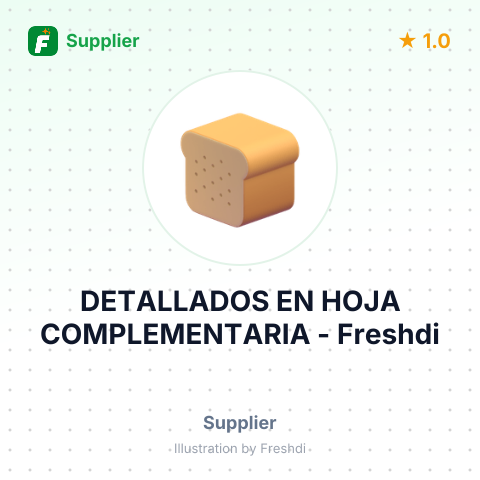 DETALLADOS EN HOJA COMPLEMENTARIA – summary card, no photo uploaded yet
