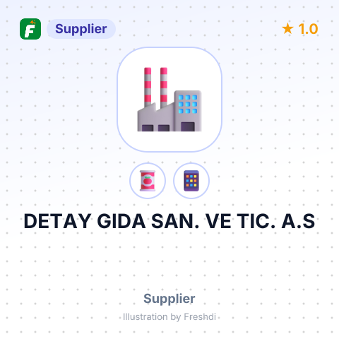 DETAY GIDA SAN. VE TIC. A.S – summary card, no photo uploaded yet