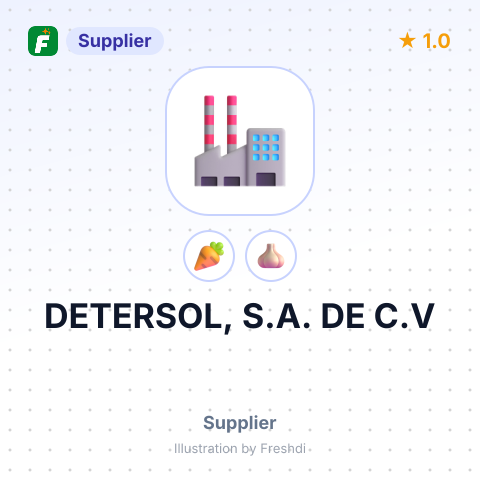 DETERSOL, S.A. DE C.V – summary card, no photo uploaded yet