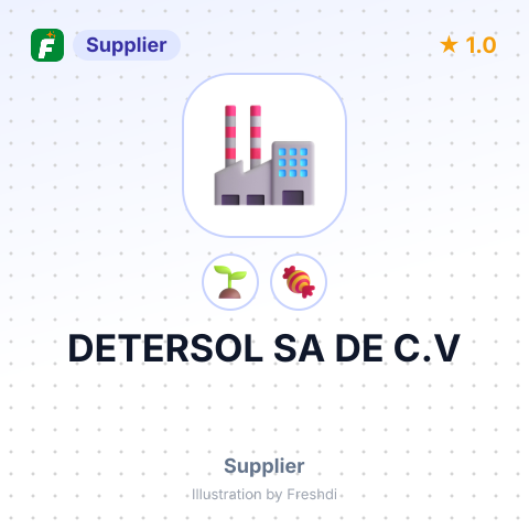 DETERSOL SA DE C.V – summary card, no photo uploaded yet