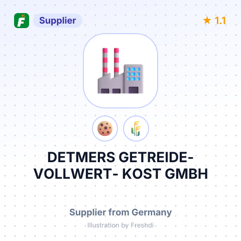 DETMERS GETREIDE-VOLLWERT- KOST GMBH – summary card, no photo uploaded yet