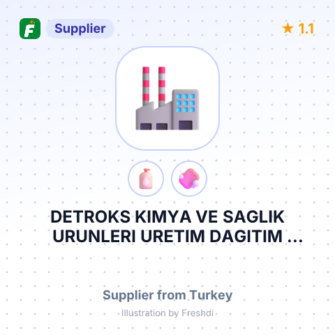 DETROKS KIMYA VE SAGLIK URUNLERI URETIM DAGITIM HIZMETLERI SANAYI IC VE DIS TICARET LIMITED SIRKETI – summary card, no photo uploaded yet
