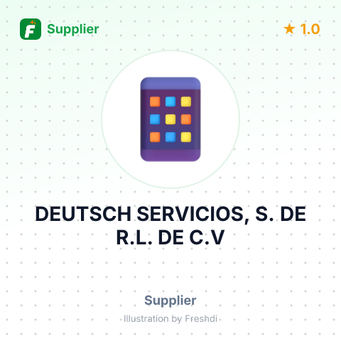 DEUTSCH SERVICIOS, S. DE R.L. DE C.V – summary card, no photo uploaded yet