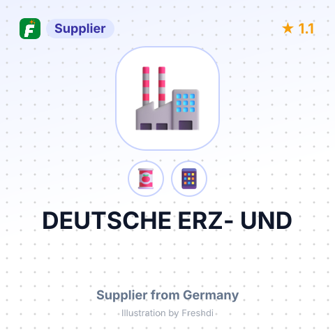 DEUTSCHE ERZ- UND – summary card, no photo uploaded yet