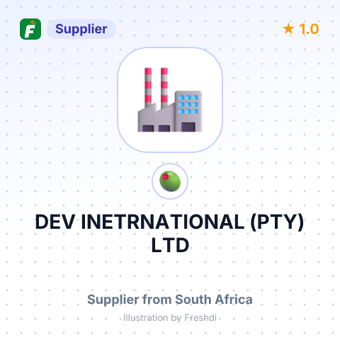 DEV INETRNATIONAL (PTY) LTD – summary card, no photo uploaded yet