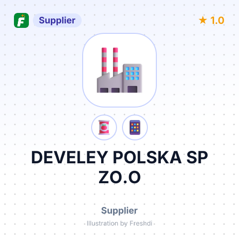 DEVELEY POLSKA SP ZO.O – summary card, no photo uploaded yet