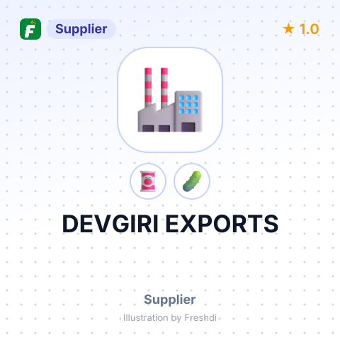 DEVGIRI EXPORTS – summary card, no photo uploaded yet