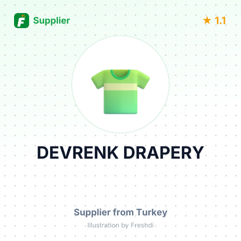 DEVRENK DRAPERY – summary card, no photo uploaded yet