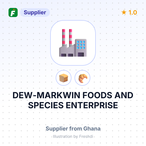 DEW-MARKWIN FOODS AND SPECIES ENTERPRISE – summary card, no photo uploaded yet