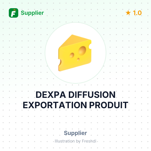 DEXPA DIFFUSION EXPORTATION PRODUIT – summary card, no photo uploaded yet